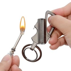 3-in-1 Survival Fire Starter Kit and Lighter