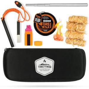 All-Weather Fire Starter Survival Kit