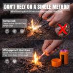 All-Weather Fire Starter Survival Kit