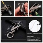 Permanent Match Keychain Lighter with Bottle Opener
