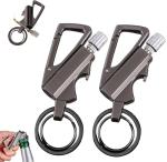 2 Pack Waterproof Permanent Match with Multitool Keychain