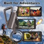 2 Pack Waterproof Permanent Match with Multitool Keychain