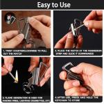 2 Pack Waterproof Permanent Match with Multitool Keychain