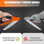 8-Inch Folding Hand Saw with Safety Guard