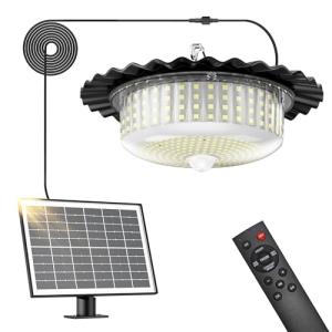 Solar Shed Light with Motion Sensor and Remote