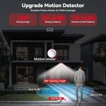 Solar Shed Light with Motion Sensor and Remote