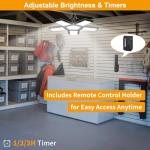 Solar LED Light with Motion Activation for Sheds