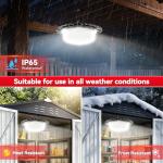 Solar Shed Light with Motion Sensor and Remote