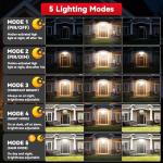 Solar Shed Light with Motion Sensor and Remote