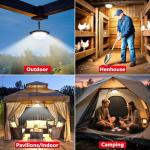 Solar Shed Light with Motion Sensor and Remote