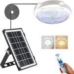 Brioeua 54 LED Solar Light with Remote Control