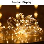 BEWEN 2 Pack 33ft Solar LED Fairy Lights