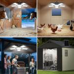 Upgraded 267LED Solar Motion Sensor Light