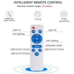 Brioeua 54 LED Solar Light with Remote Control