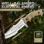 Freelander Outdoor Knife with Kydex Sheath