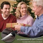 Dream Reach Fixed Blade Knife, Outdoor Survival Knife with Tactical Kydex Sheath, Horizontal Carry Knives with Ergonomic Handle, Bushcraft Knives for Camping Gardening Gift for Men