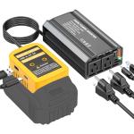 300W Portable Power Inverter for Dewalt Batteries