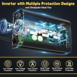 300W Portable Power Inverter for Dewalt Batteries
