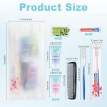 Homeless Hygiene Kit: Travel Toiletry Pack (20)