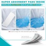 OUMEE Portable Emergency Urinal Bags - 8 Packs