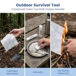 Compressed Towels for Travel and Outdoor Use