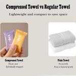 28-Pack Quick-Dry Compressed Camping Towels