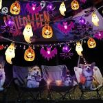 Solar Powered Halloween Lights with 40 LEDs