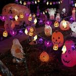 Solar Powered Halloween Lights with 40 LEDs