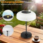 Solar USB-C Rechargeable Waterproof Table Lamp