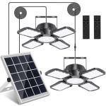 Solar Powered Shed Light with Remote and Motion Sensor