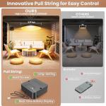 APILAB Solar Shed Light with 3 Modes