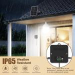 Solar Shed Light with 3 Modes, Waterproof