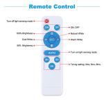 Dimmable Solar LED Pendant Lights with Remote Control