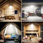 Solar Shed Light with 3 Modes, Waterproof