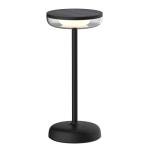 Solar-Powered Cordless LED Table Lamp – Black