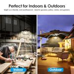 Solar Shed Light with Motion Sensor and Remote