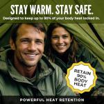 Ultralight Mylar Survival Tent for Two