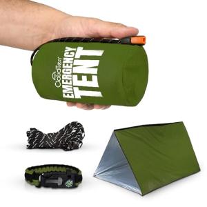 Lightweight 2-Person Mylar Emergency Survival Tent
