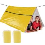 2-Pack Mylar Emergency Life Tents for 2