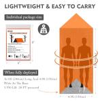 ANLOKE 2-Person Mylar Emergency Survival Tent