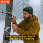 Pocket Emergency Survival Tent with Storage Bag