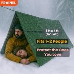 Pocket Emergency Survival Tent with Storage Bag