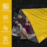 2-Pack Mylar Emergency Life Tents for 2