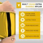 2-Pack Mylar Emergency Life Tents for 2