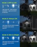 Solar Motion Sensor Lights for Outdoor Security