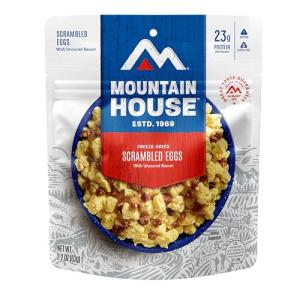 Freeze-Dried Scrambled Eggs with Bacon - Single Serve