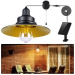 Solar Pendant Light for Indoor and Outdoor Use
