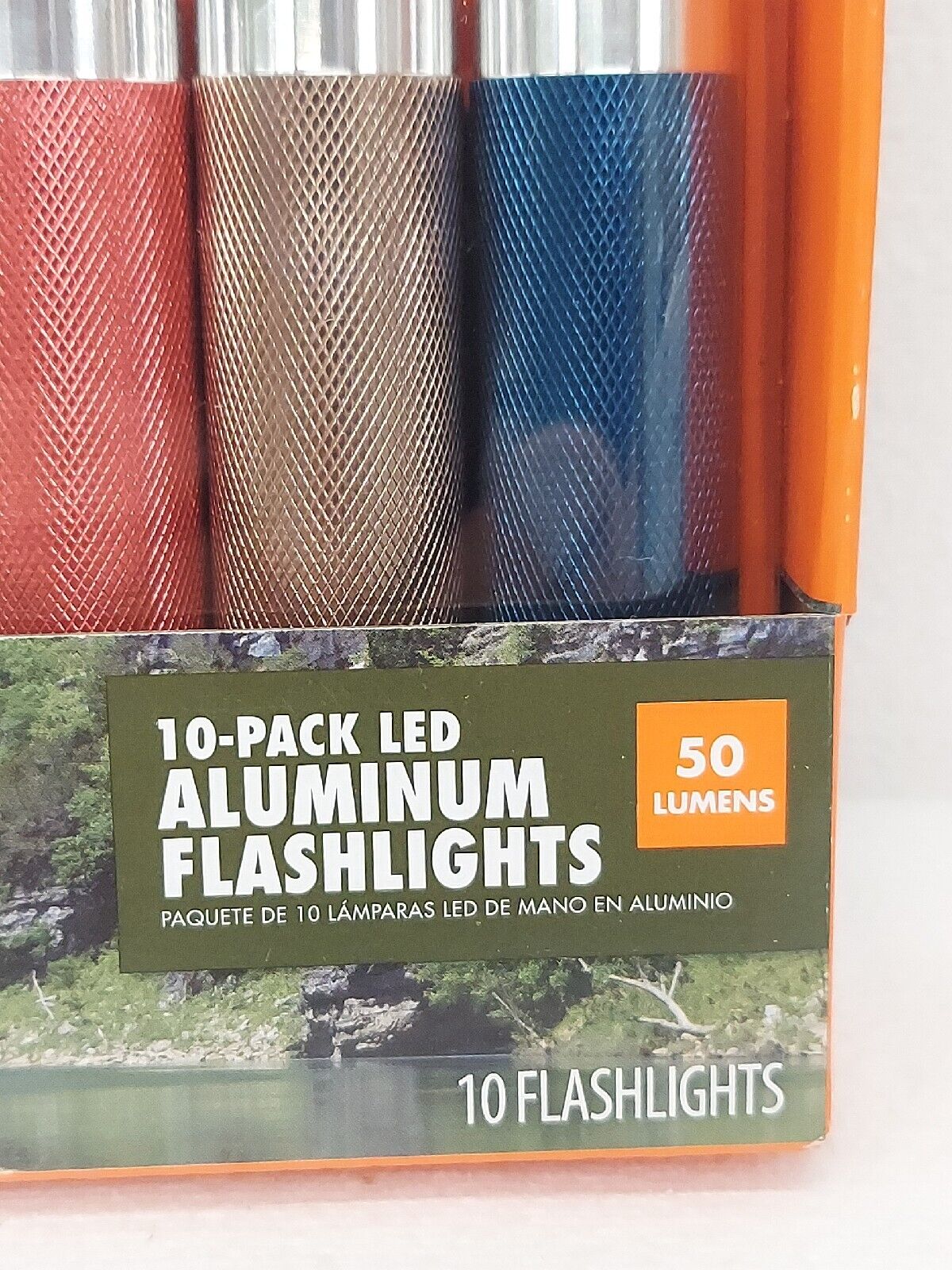 Ozark Trail 10-Pack Mini LED Flashlights, 50 Lumen