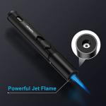 2 Pack Adjustable Jet Flame Butane Lighters