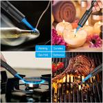 2 Pack Adjustable Jet Flame Butane Lighters